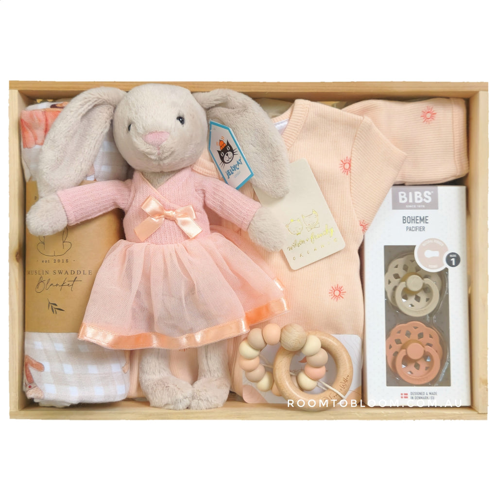 ROOM TO BLOOM Tina Ballerina Baby Gift Hamper
