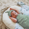 SNUGGLE HUNNY  Jersey Wrap & Beanie set - Sage