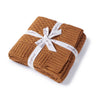 SNUGGLE HUNNY Diamond Knit Organic Baby Blanket - Bronze