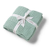 SNUGGLE HUNNY Diamond Knit Baby Blanket - Sage