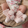 SNUGGLE HUNNY Organic Cotton Knit Booties - Blush Pink