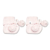 SNUGGLE HUNNY Organic Cotton Knit Booties - Blush Pink