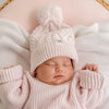 SNUGGLE HUNNY Organic Knit Baby Beanie - Blush Pink
