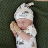 SNUGGLE HUNNY Organic Cotton Rib Mittens | Pebble