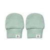 SNUGGLE HUNNY Organic Cotton Rib Mittens | Sage