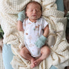 SNUGGLE HUNNY Organic Cotton Rib Mittens | Sage