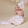 SNUGGLE HUNNY Organic Hooded Baby Towel - Beach Fun