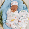 SNUGGLE HUNNY Organic Jersey Wrap & Beanie set | Little Subs