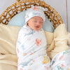 SNUGGLE HUNNY Organic Jersey Wrap & Beanie set | Little Subs