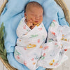SNUGGLE HUNNY Organic Jersey Wrap & Beanie set | Little Subs