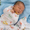 SNUGGLE HUNNY Organic Jersey Wrap & Beanie set | Little Subs