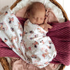 SNUGGLE HUNNY Organic Jersey Wrap & Topknot set | Carousel