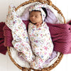 SNUGGLE HUNNY Organic Jersey Wrap & Topknot set | Gracie