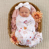 SNUGGLE HUNNY Organic Jersey Wrap & Topknot set | Ice Creams