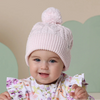 SNUGGLE HUNNY Organic Knit Beanie - Blush Pink