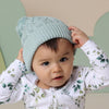 SNUGGLE HUNNY Organic Knit Baby Beanie - Sage