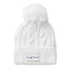 SNUGGLE HUNNY Organic Knit Beanie - White