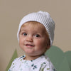 SNUGGLE HUNNY Organic Knit Baby Beanie - White