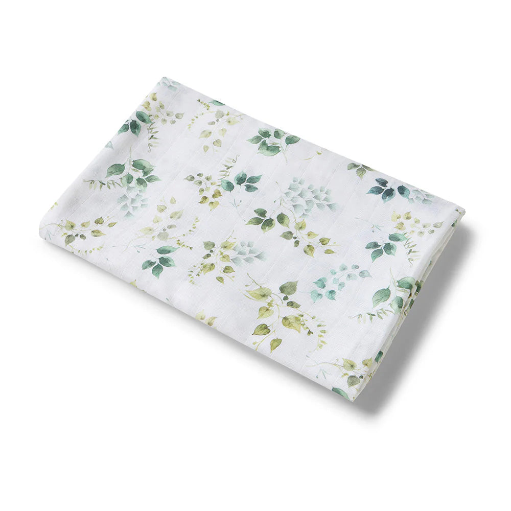 SNUGGLE HUNNY Organic Muslin Swaddle -  Eden