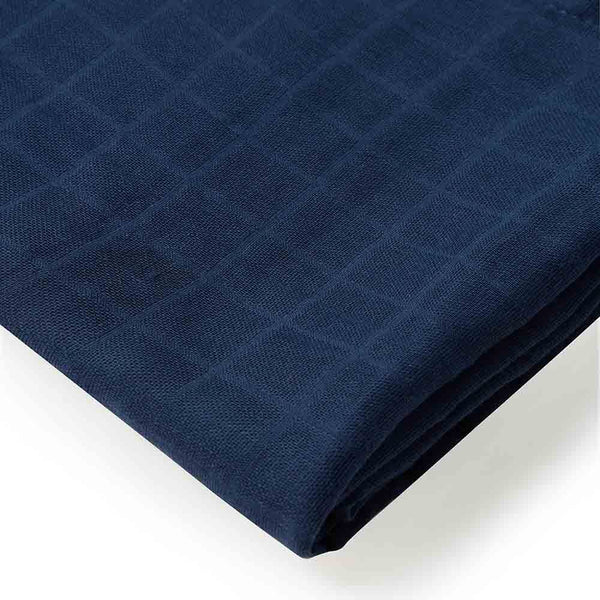 SNUGGLE HUNNY Organic Muslin Swaddle - Navy