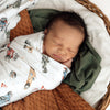 SNUGGLE HUNNY Organic Jersey Wrap & Beanie set - Little Racers