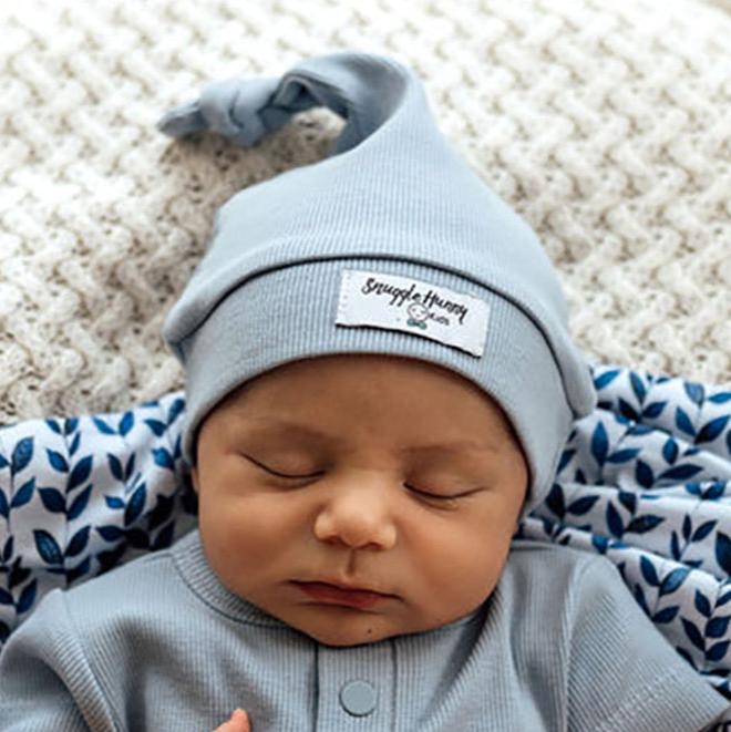SNUGGLE HUNNY Ribbed Knotted Beanie - Zen