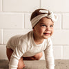 SNUGGLE HUNNY Ribbed Topknot Headband - Halo