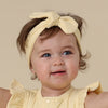 SNUGGLIE HUNNY Ribbed Topknot Headband - Sunlight
