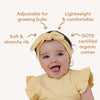 SNUGGLIE HUNNY Ribbed Topknot Headband - Sunlight