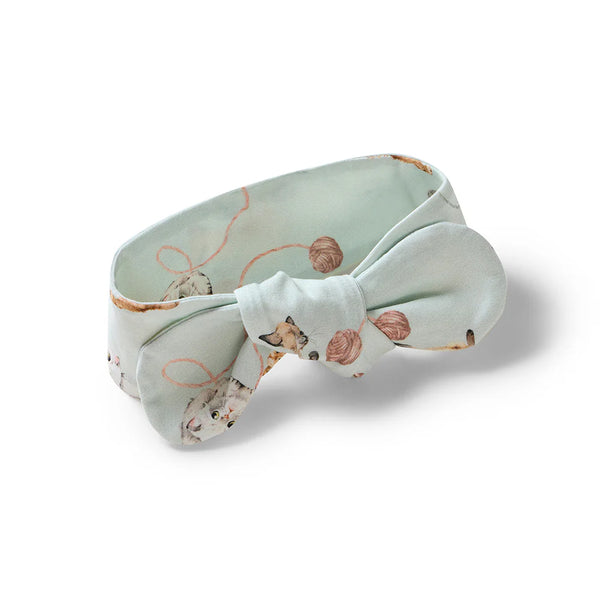 SNUGGLE HUNNY Topknot Headband - Kittens