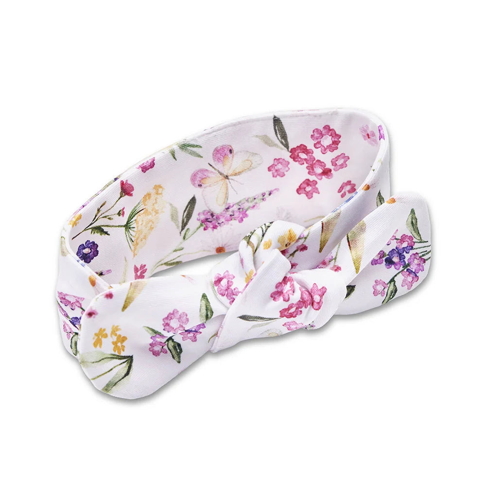 SNUGGLE HUNNY Organic Topknot Headband | Gracie