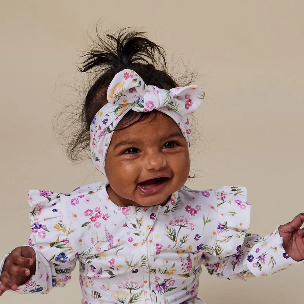 SNUGGLE HUNNY Organic Topknot Headband | Gracie