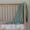 SNUGGLE HUNNY Diamond Knit Baby Blanket - Sage