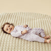 WILSON &  FRENCHY Organic Waffle Ruffle Zipsuit - Lulu Daisy lifestyle
