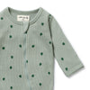 WILSON & FRENCHY Organic Waffle Zipsuit - Tumbletwig front detail