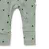 WILSON & FRENCHY Organic Waffle Zipsuit - Tumbletwig leg detail