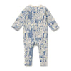 WILSON & FRENCHY Organic Zipsuit - Woodland Adventures back