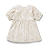 WILSON & FRENCHY Organic Button Dress - Daisy Bloom back