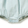 WILSON & FRENCHY Organic Denim Bodysuit | Ditsy Daisy detail