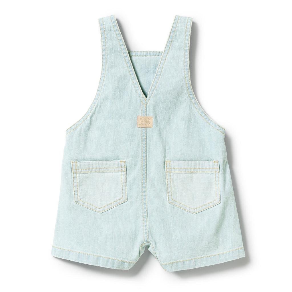 WILSON & FRENCHY Organic Denim Overall back