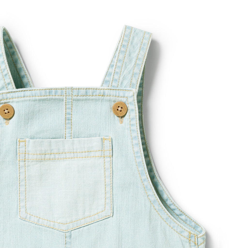 WILSON & FRENCHY Organic Denim Overall detail