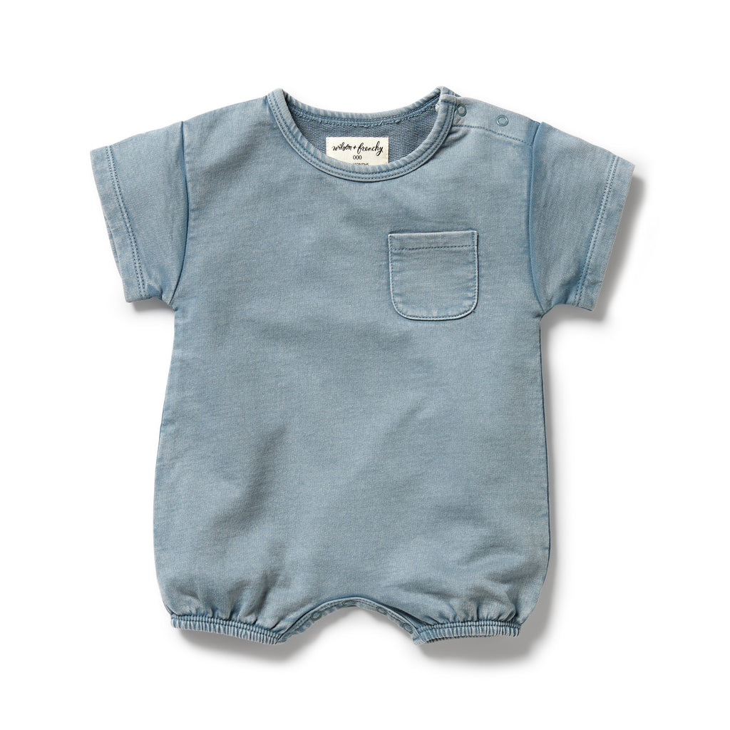 WILSON & FRENCHY Organic Growsuit - Dusk front