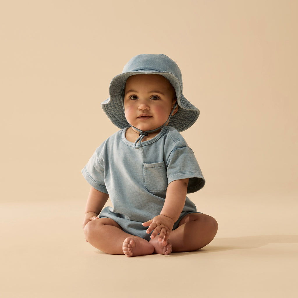 WILSON & FRENCHY Organic Growsuit - Dusk lifestyle