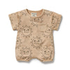 WILSON & FRENCHY Organic Growsuit - Happy Days front