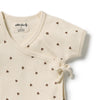 ROOM TO BLOOM Organic Kimono Set - My Lucky Charm detail