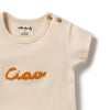 WILSON & FRENCHY Organic Tee - Ciao detail