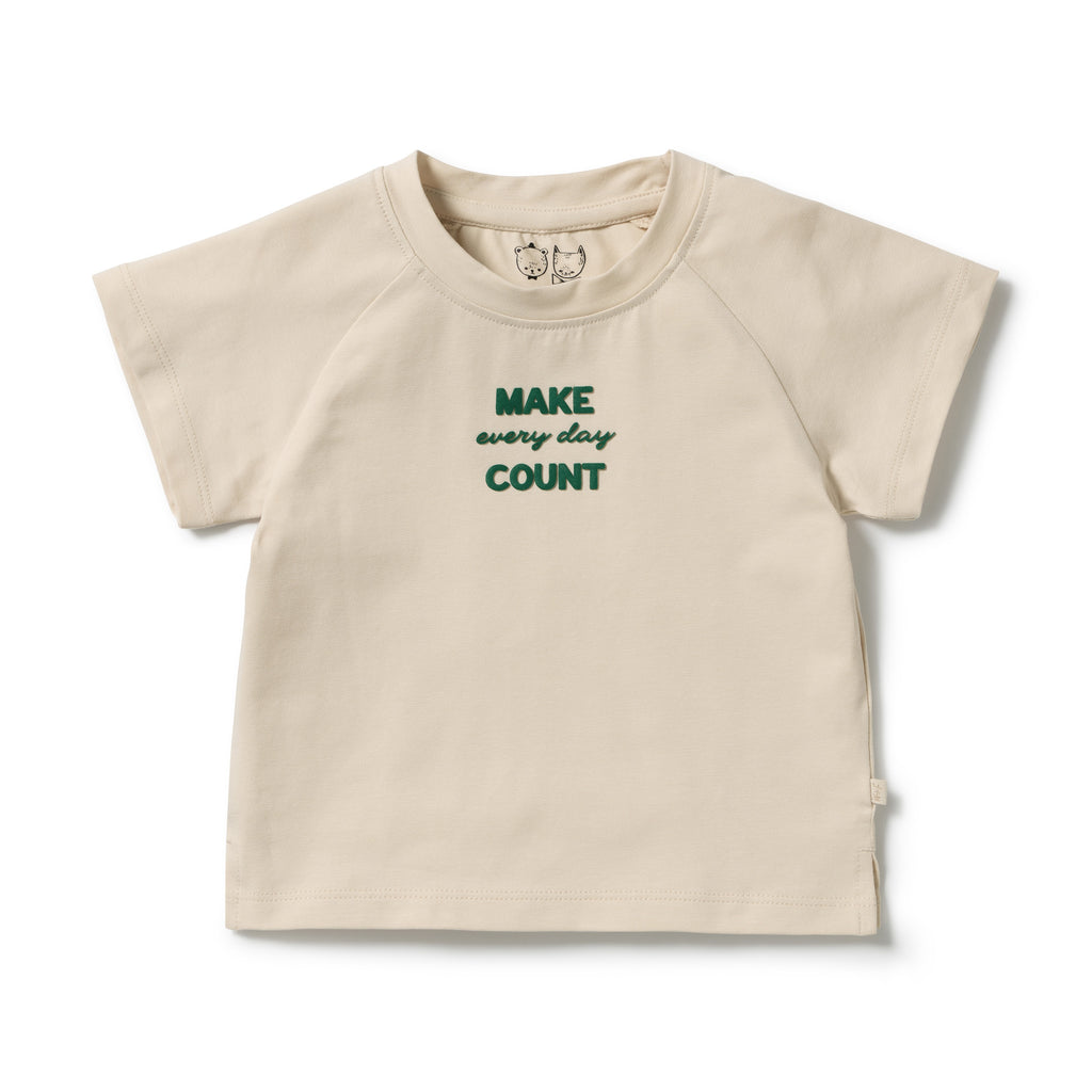 WILSON & FRENCHY Organic Tee - Make Every Day Count front