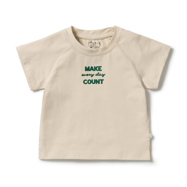 WILSON & FRENCHY Organic Tee - Make Every Day Count front