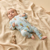 WILSON & FRENCHY Organic Zipsuit - Frosty Friends lifestyle