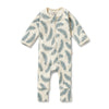 ROOM TO BLOOM Organic Zipsuit - Little Fronds front